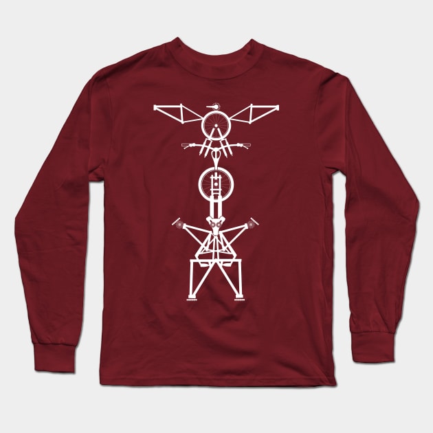 MTB Totem Long Sleeve T-Shirt by ek